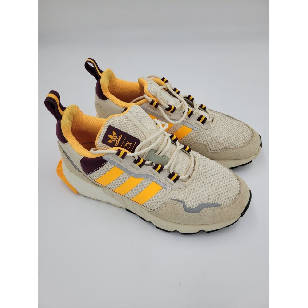 Size 7 - adidas ZX 1K Boost Wonder White Solar Gold W‎